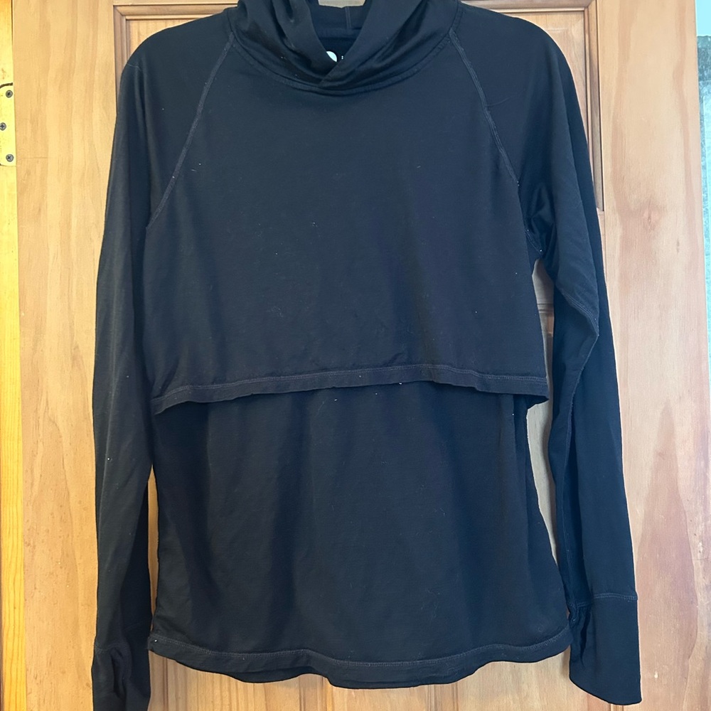 Black Women's Long Sleeve Top